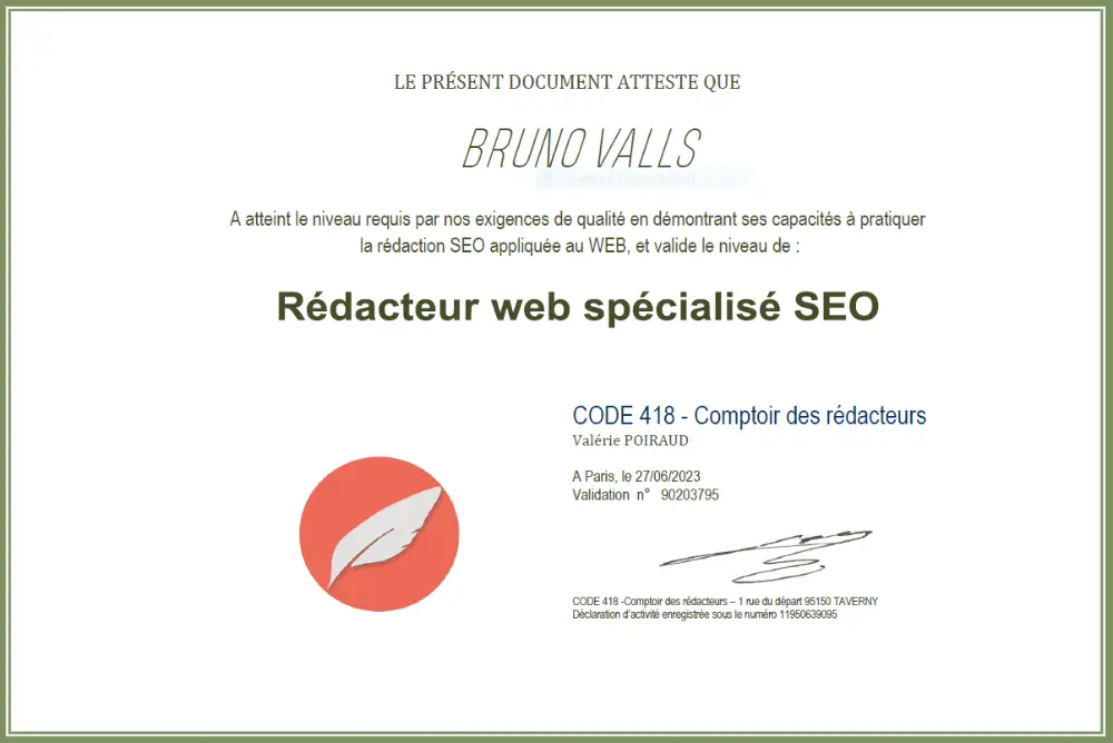 attestation-redacteur-web-seo Attestation rédacteur web.